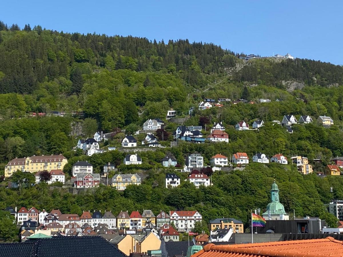 Cozy Apartment In The Middle Of Bergen City Center Exteriör bild